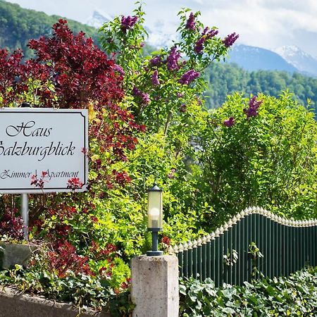 Haus Salzburgblick Bed & Breakfast Eksteriør bilde